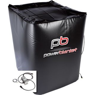 Powerblanket Insulated Tote Heater — 330-Gallon with Adjustable Themostatic Controller, Model# TH330  Bucket, Drum   Tote Heaters