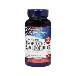 Rx Premium Vitamins by Windmill, Extra Strength Probiotic & Acidophilus, 60 Capsules, Helps Support Overal Health, Intestinal Flora & Strong Immunity Health & Personal Care