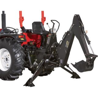 NorTrac 40XT 40 HP 4WD Tractor with Loader & Backhoe — with Ag Tires  40 HP Tractors