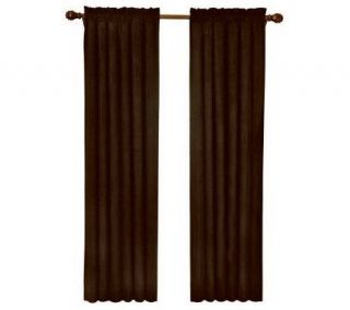 Eclipse 42 x 63 Sueded Blackout Window Curtain Panel —