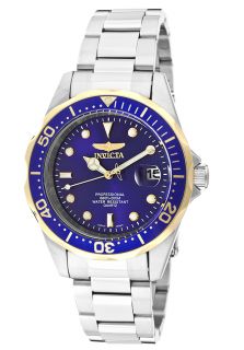 Invicta 12809  Watches,Mens Pro Diver Blue Dial Stainless Steel, Casual Invicta Quartz Watches