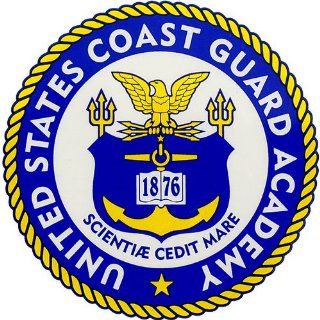 U.S. Coast Guard Academy Clear Decal 