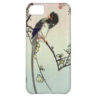 梅に尾長鳥, 広重 Plum Tree and Bird, Hiroshige, Ukiyo e iPhone 5C Cases