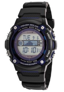 Casio W S210H 1AVDF  Watches,Mens Standard Digital Mutli Function Solor Powered Black Resin, Sport Casio Digital Watches