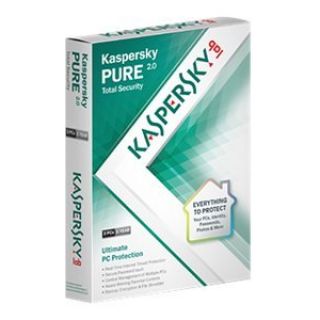 Kaspersky Pure v2 Total Security 3 User 1 Year DVD Box      Computing