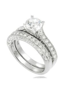 Adi Designs SR 5225 06  Jewelry,Womens Sterling Silver Round Bridal Engagement Rings, Fine Jewelry Adi Designs Rings Jewelry