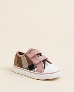 Burberry Girls' Pete Check Low Top Sneakers   Baby, Walker, Toddler's