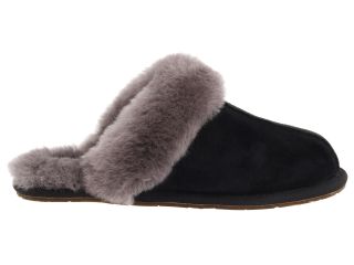 UGG Scuffette II Black/Grey Suede