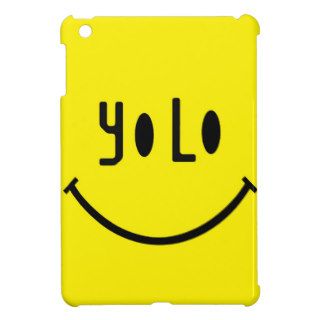 Yolo Smiley Face iPad Mini Covers