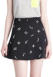 Critical Math Skirt  Mod Retro Vintage Skirts