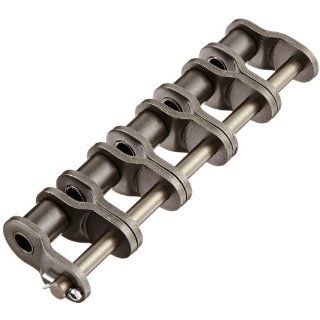 Morse 80H 5 O/L Heavy Roller Chain Link, ANSI 80H 5, 5 Strands, Steel, 1" Pitch, 0.625" Roller Diamter, 5/8" Roller Width, 8500lbs Average Tensile Strength
