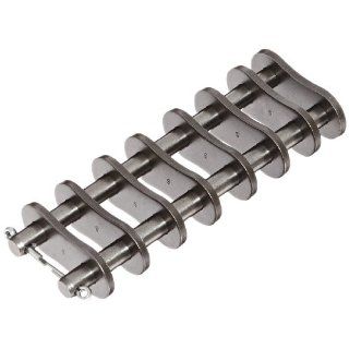 Morse 80 4 C/L C/P S/F Standard Roller Chain Link, ANSI 80 4, 4 Strands, Steel, 1" Pitch, 0.625" Roller Diamter, 5/8" Roller Width, 92000lbs Average Tensile Strength