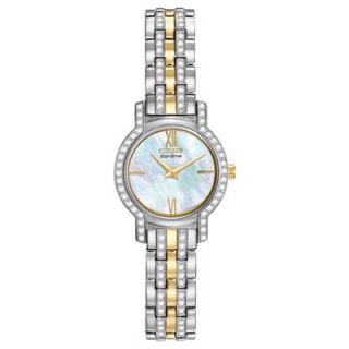 Ladies Citizen Eco Drive™ Silhouette Crystal Watch (EX1244 51D