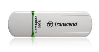 Transcend JetFlash 620   16 GB USB 2.0 Flash Drive TS16GJF620 (White) Electronics