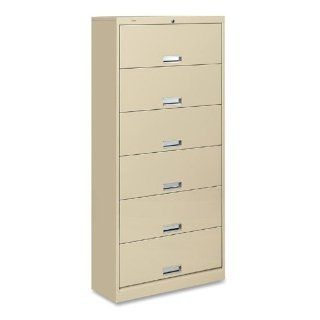 HON 626 Series 6 Shelf Lateral Door File Cabinet 