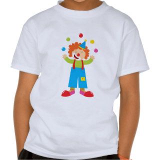 Circus Juggling Clown Festive Birthday T Shirt