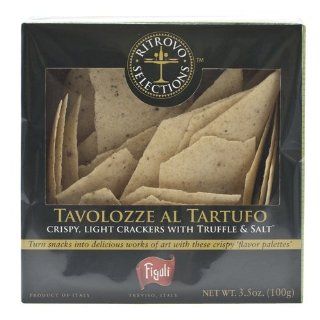 Tavolozze al Tartufo Artisan Crackers with Casina Rossa Truffle & Salt  Grocery & Gourmet Food