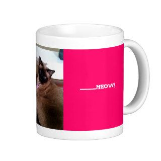 cat, Here Kitty Kitty.,MEOW Coffee Mugs