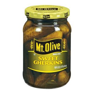 Mt. Olive Sweet Gherkin Pickles   16 oz.
