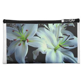 Lovely floral cosmetic bag