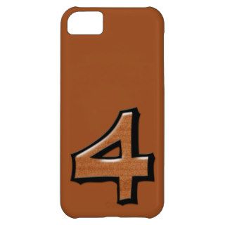 Silly Number 4 chocolate iPhone 5 Case Mate