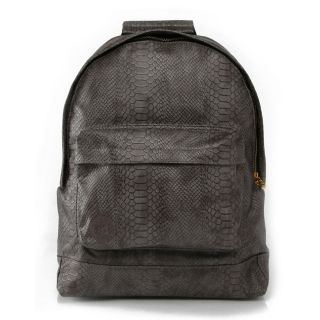 Mi Pac Gold Python Backpack   Grey      Womens Accessories