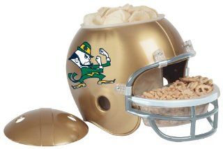 NCAA Notre Dame Fighting Irish Snack Helmet  Sports Related Collectible Helmets  Sports & Outdoors