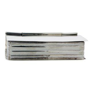 Solid Sterling Silver Hinged Engravable Book shaped Pill Box With Etched Top Design Avatar Sterling Jewelry