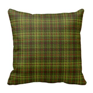 Plaid Pattern Christmas Pillow