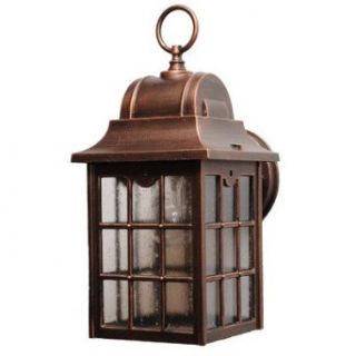600 Series 6" Small Outdoor Wall Lantern Finish Old Iron   Wall Porch Lights  