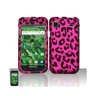 Pink Leopard Hard Cover Case for Samsung Galaxy S Vibrant 4G SGH T959 SGH T959V Cell Phones & Accessories