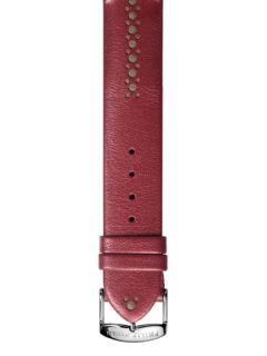 Womens Small Red Calf Leather Strap by Philip Stein