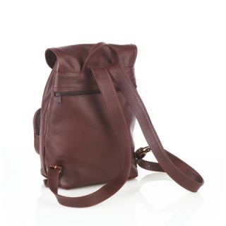 Aston Leather Leather Backpack with Zippered Pocket