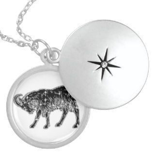 Capricorn the Goat, Zodiac Symbol Pendants