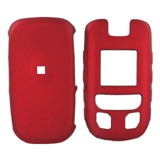 For Samsung Convoy U640 Rubberized Hard Case Red Cell Phones & Accessories