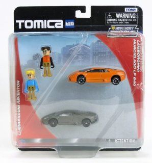 Tomica Set   Lamborghini Reventon and Murcielago LP 640 Toys & Games