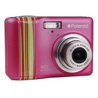 Polaroid i631 6MP 3x Optical/4x Digital Zoom Camera (Pink)  Camera & Photo