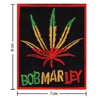 3pcs Bob Marley a Reggae Ska Band Logo V Embroidered Iron on Patches Kid Biker Band Appliques for Jeans Pants Apparel Great Gift for Dad Mom Man Women  From Thailand   High Quality Embroidery Cloth & 100% Customer Satisfaction Guarantee
