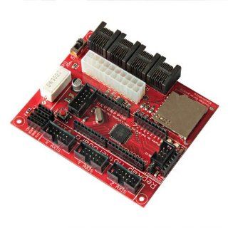 Motherboard 1.2, ATMEGA644p, arduino compatible Board for 3d Printer, Reprap Computer Motherboards