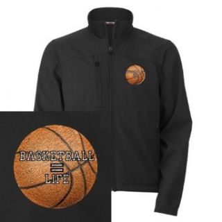 Artsmith, Inc. Men's Embroidered Jacket Basketball Equals Life Clothing