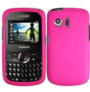 Hot Pink Hard Case Cover for Huawei Pillar Pinnacle M615 M635 Cell Phones & Accessories