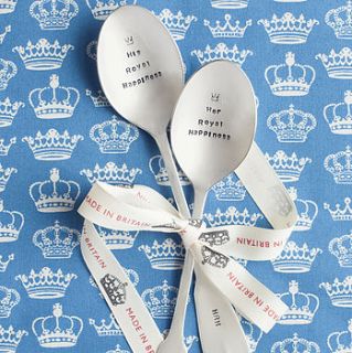 royal happiness dessert spoon by the cutlery commission