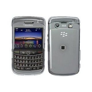 BlackBerry Onyx/Bold 9700 Clear Plastic Hard Case Cover w/Blet Clip Cell Phones & Accessories