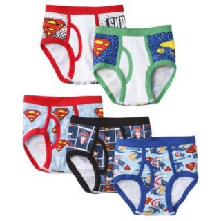 Superman Boys 5 Pack Brief   Assorted