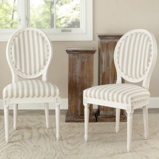 Safavieh Paris Fabric Side Chair (Set of 2)