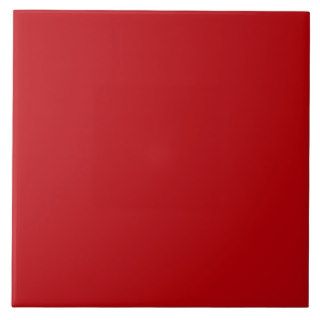 Blood Red Trend Color Customized Template Blank Tiles