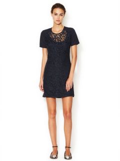 Lovely Lorine Lace Front Dress by French Connection