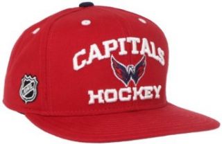 NHL Washington Capitals Youth Locker Room Snapback Hat, Red, 4 7 Years  Sports Fan Baseball Caps  Clothing
