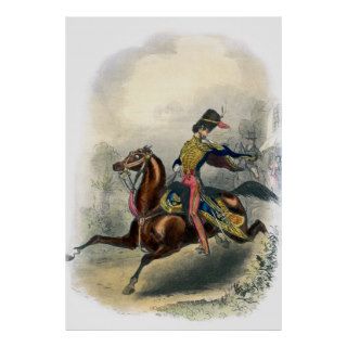 British Hussar Print