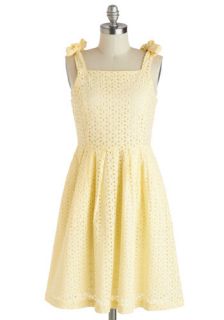 Knitted Dove Sunshine Sweetie Dress  Mod Retro Vintage Dresses